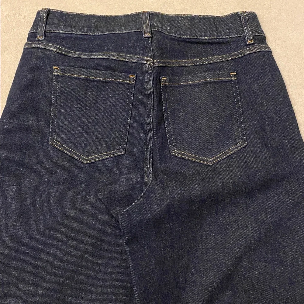SPANX Dark Blue Straight Jeans - Picture 9 of 12